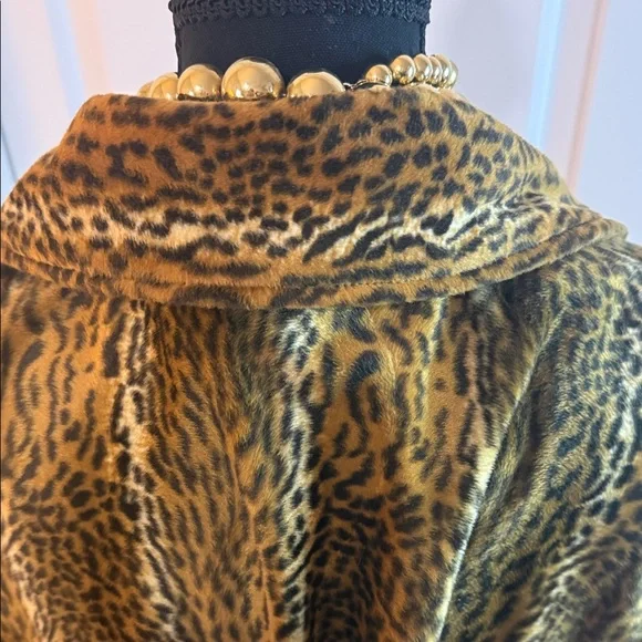 Leopard Print Hosanna Design Women's 2 Piece Skirt Suit Sz 2X - Picture 5 of 10